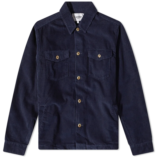 Corridor Corduroy Military Jacket Midnight