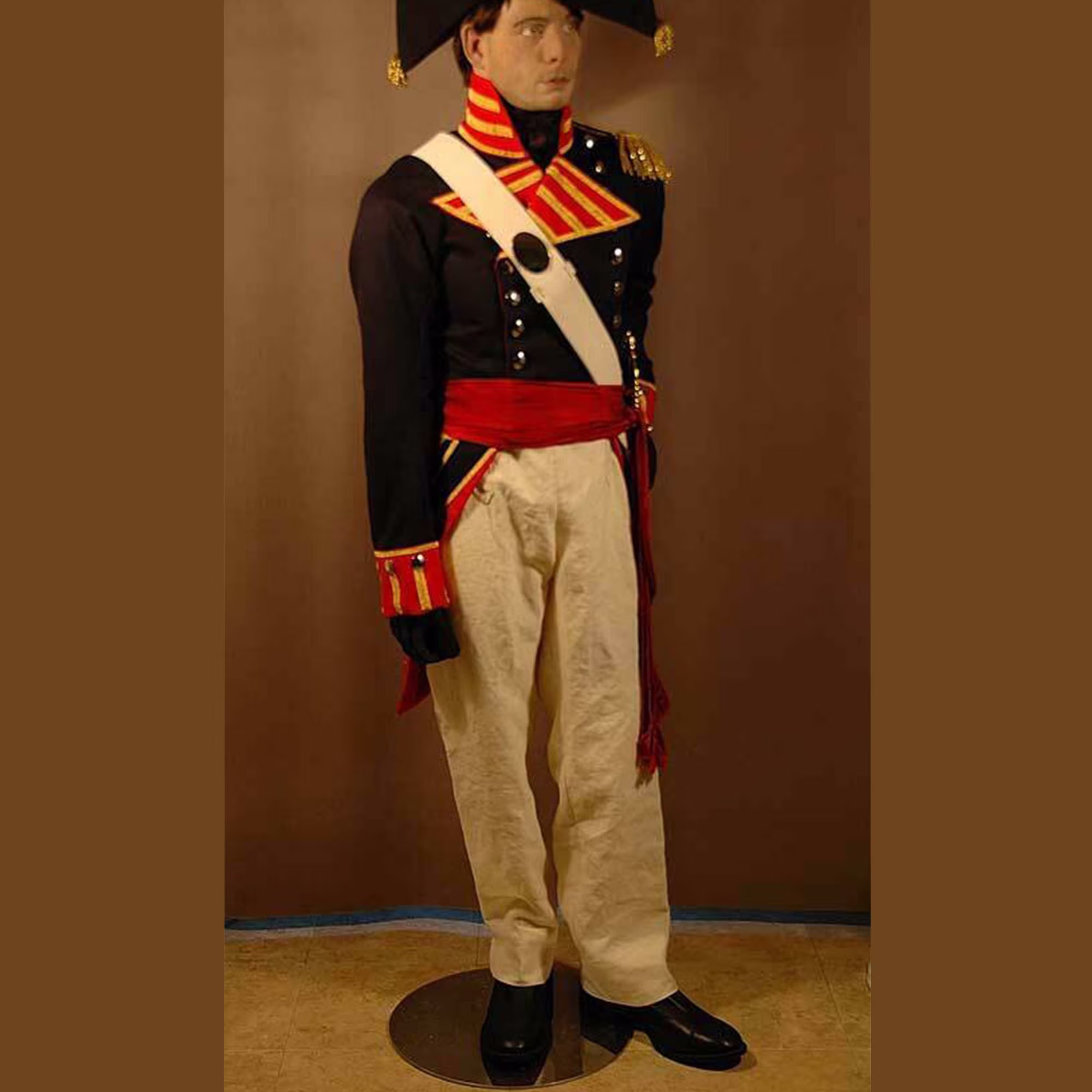 New Men's Black Pre-War Uniform American Artillery Officer Tailcoat Jacket Worldwide Expedited Shipping
