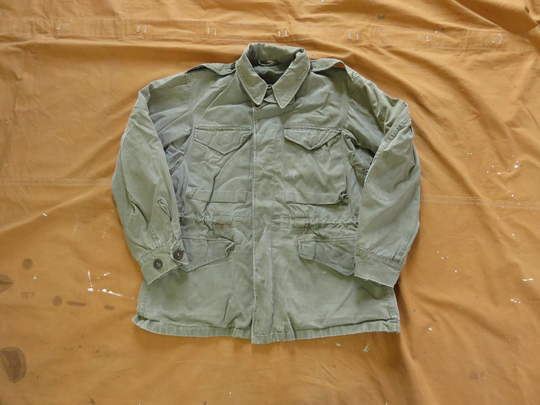 xs/Small 40S Usmc Stencil M-43 Field Jacket Cotton Sateen, Us Army, 1940S, Ww2, Short, M43