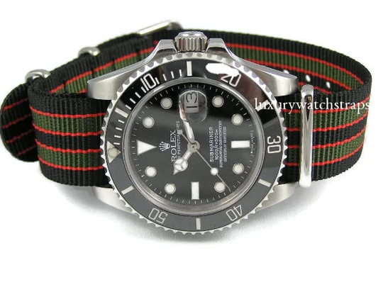 Vintage Bond Ballistic Nylon G10 Nato® Watch Strap For Rolex Submariner Gmt Watches - Spectre James Daniel Craig