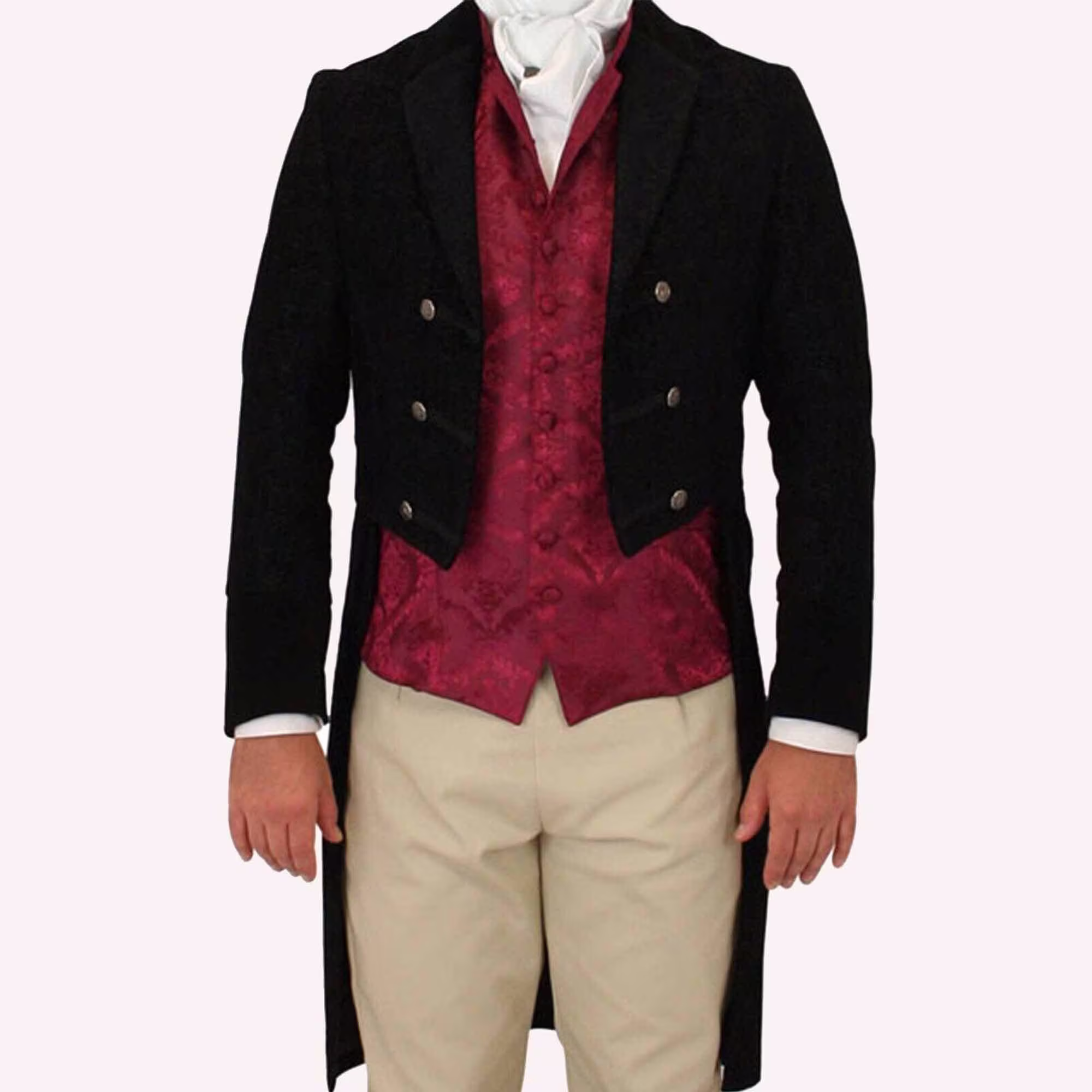 New Regency Sovereign Tailcoat Available in All Sizes & Colors Frock Coat Men Wool Custom Made Worldwide Expedited Shipping