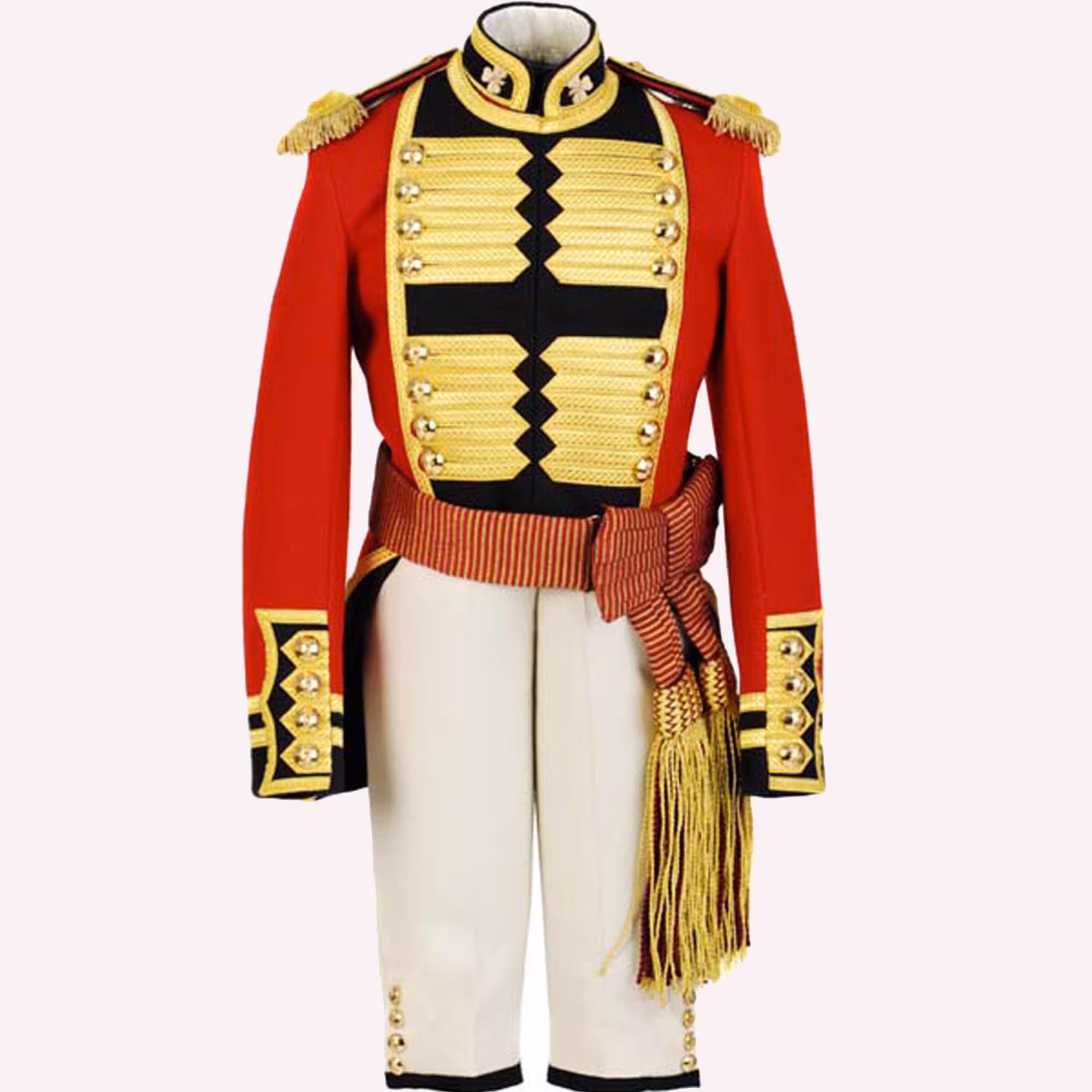 Men Napoleonic Officer Frock Coat Jacket, Napoleonic Coate, Accessories Not Included in Price