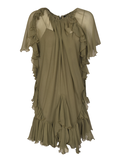 Dsquared2 Draped Midi Dress
