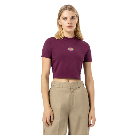 Dickies Maple Valley Short Sleeve T-shirt Red S Woman