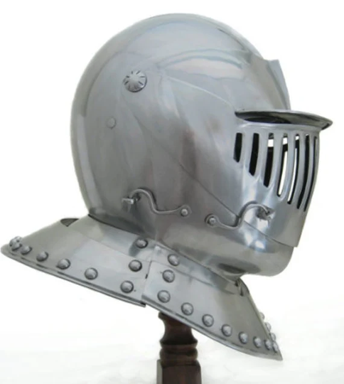 16Ga Medieval Combat Close Helmet Bettlefield/Halloween Costume Cosplay A52