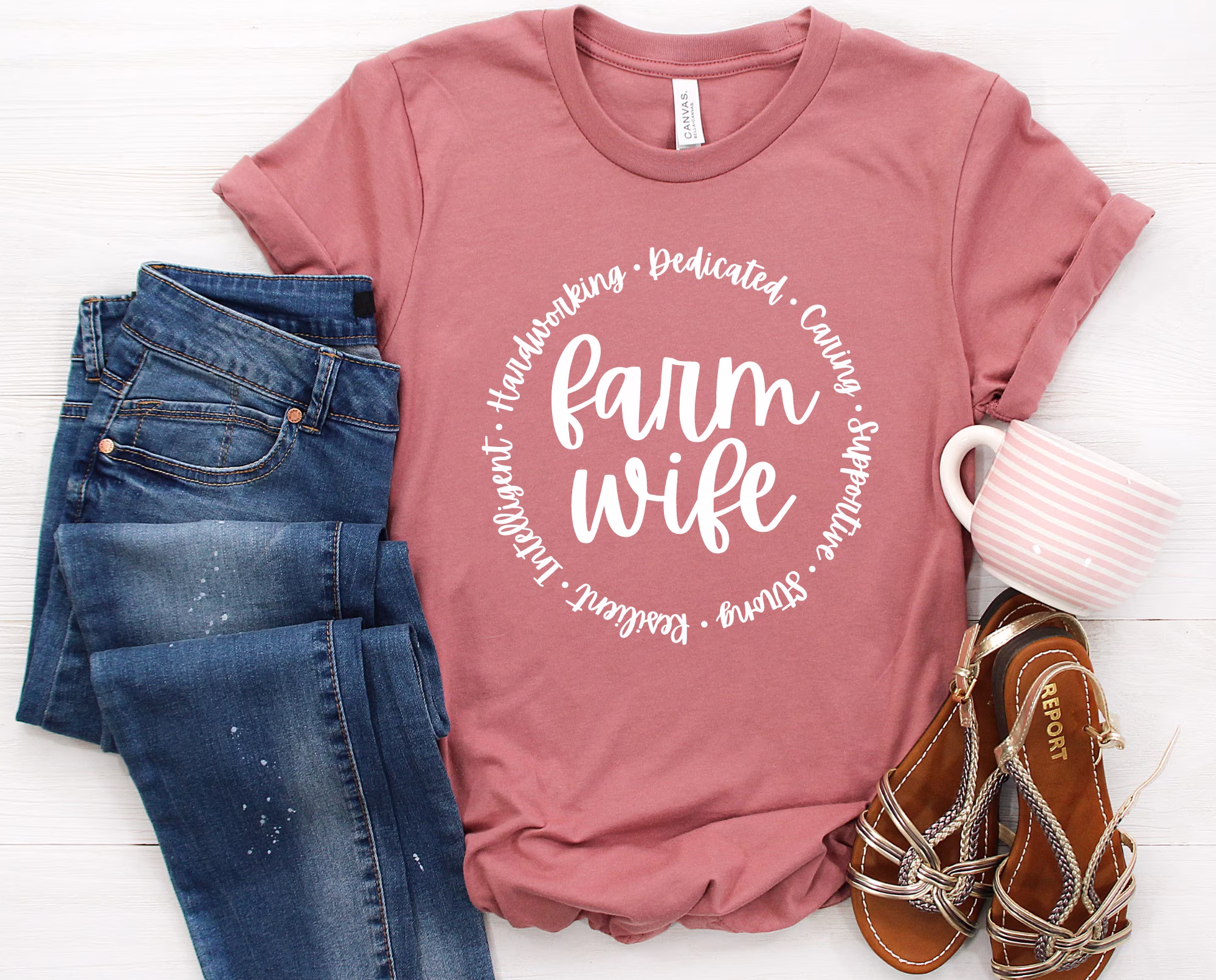 Farm Wife Shirt - Farmer's Tee, Farmers Wife, Life, Country Life Shirt, Farmer Farming Shirt, Gift For Her