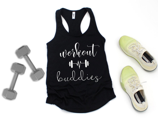 Gym Tank, Workout Buddies, Tank For Women, Fitness Shirt, Gifts, Top