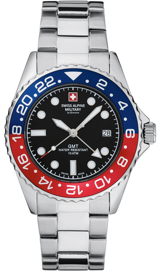 Swiss Alpine Military Watch Master Diver GMT