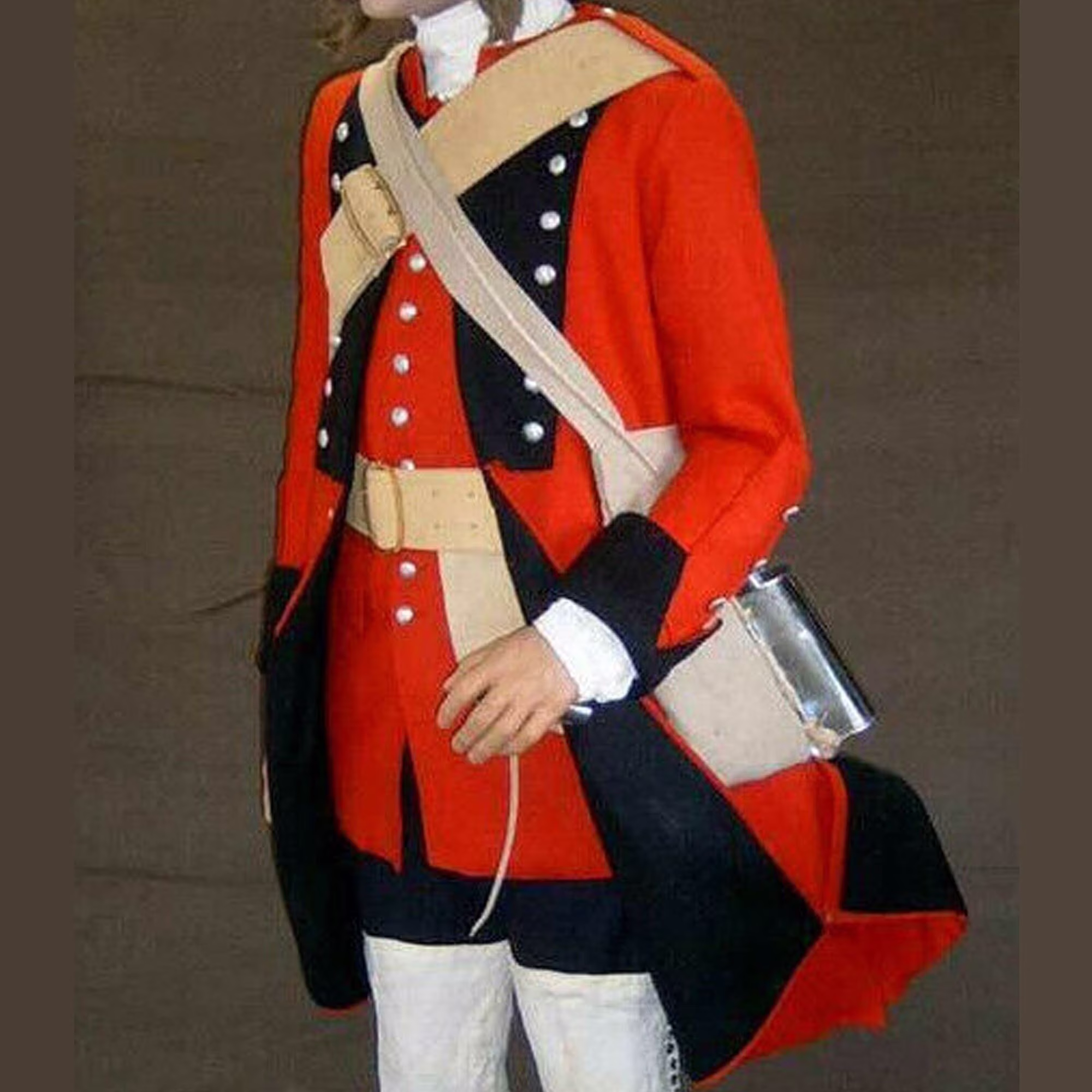 New Red Men British 60Th Royal Regt Officer Vest, Military Breaches Navy Blue +Waist Belt & Shoulder Accessories Expedited Shipping