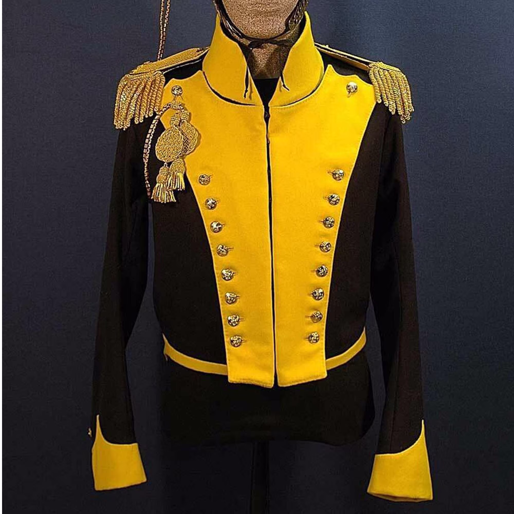 New Men's British, 19Th Light Dragoon, Trooper 1814 Jacket, Hussar Jacket, Accessories Are Not Included in Price