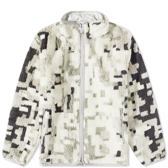 John Elliott 3D Polar Reversible Full-Zip Fleece Digital Camo