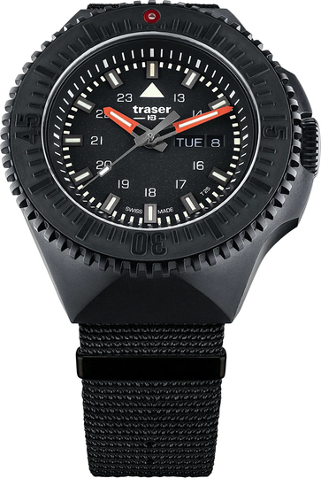 Traser H3 Watch P69 Black Stealth Black Nato