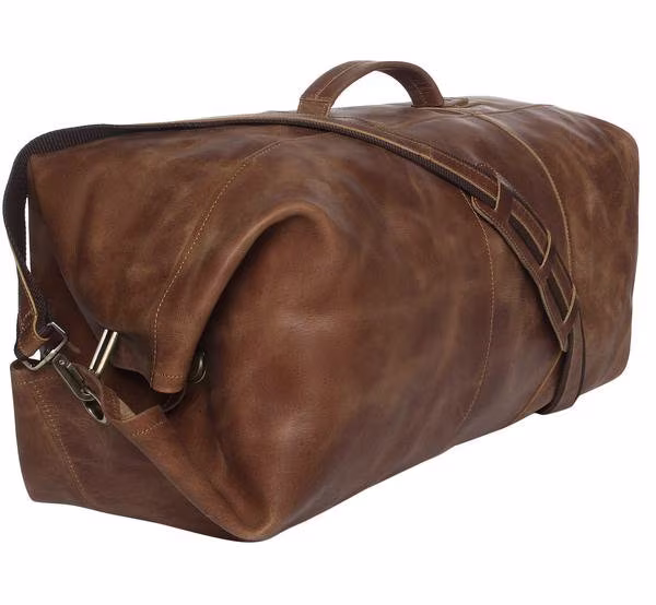 Military Style Leather Duffle, Army Military Duffle Bag, Bag Men, Weekend