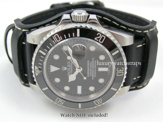 Superb Leather Bund Strap For Seiko Dive Marinemaster Prospex Samurai Knight Sumo Tuna Can Watches 6309 7002 Skx007 Skx009 20mm 22mm