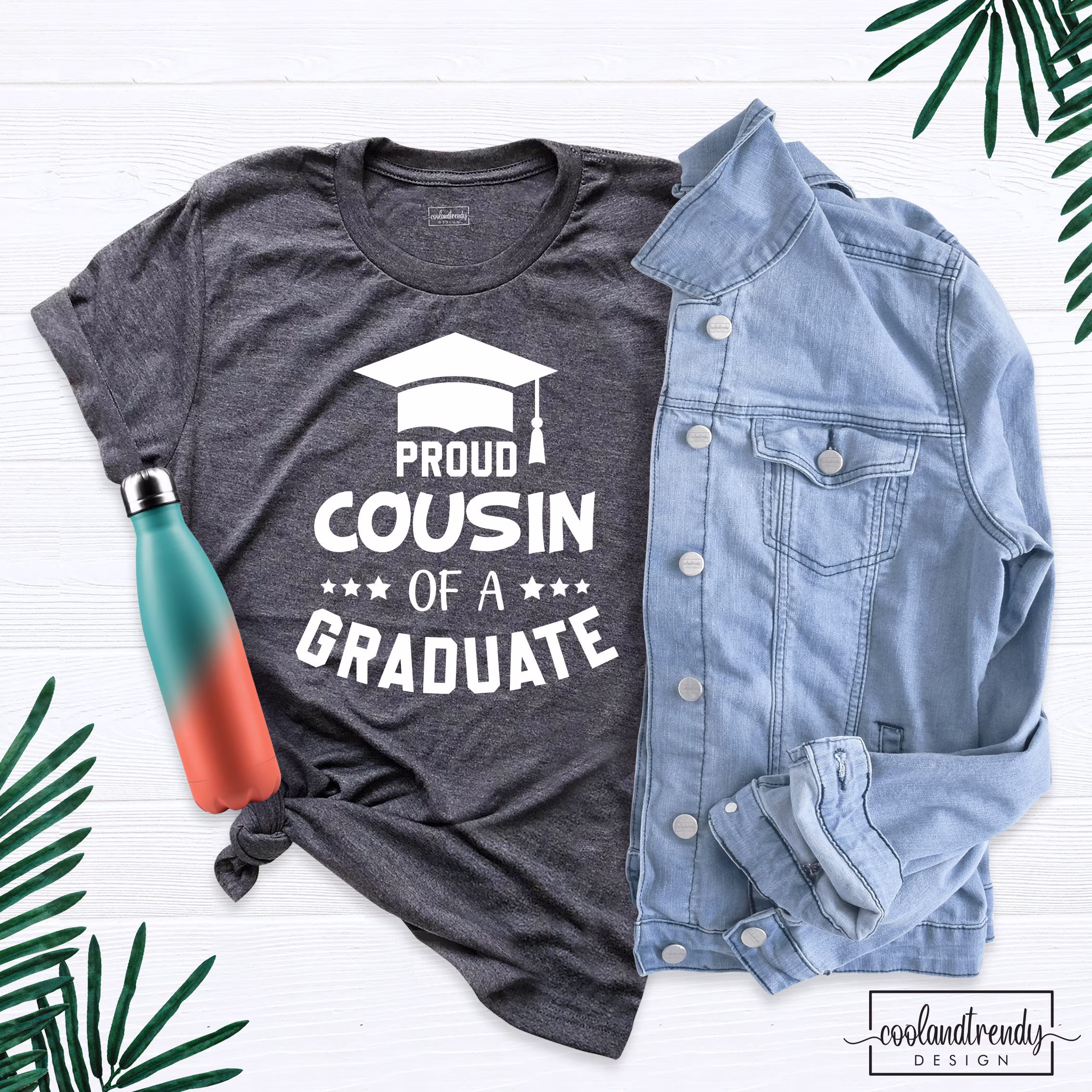 Graduation Shirt, Proud Cousin Of A Graduate T-Shirt, Outfit, Tee