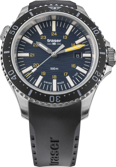 Traser H3 Watch P67 Diver T100 Blue Rubber