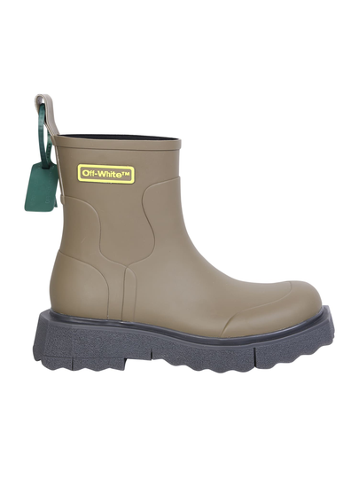 Off-White Sponge Ankle Boots