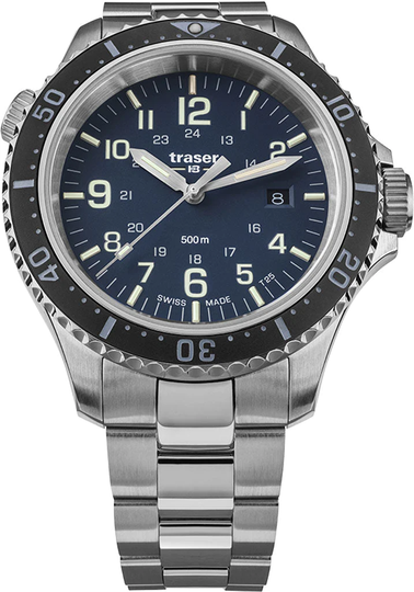Traser H3 Watch P67 Diver Blue Special Set