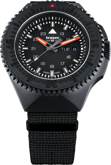 Traser H3 Watch P69 Black Stealth Black Nato