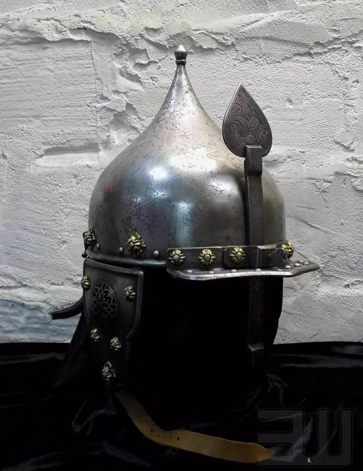 16 Gauge Steel Medieval Knight Ottoman Islamic Helmet Historical Warrior Helmets