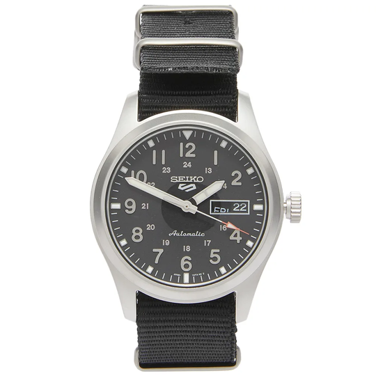 Seiko 5 Sports Field Automatic Day Date Watch