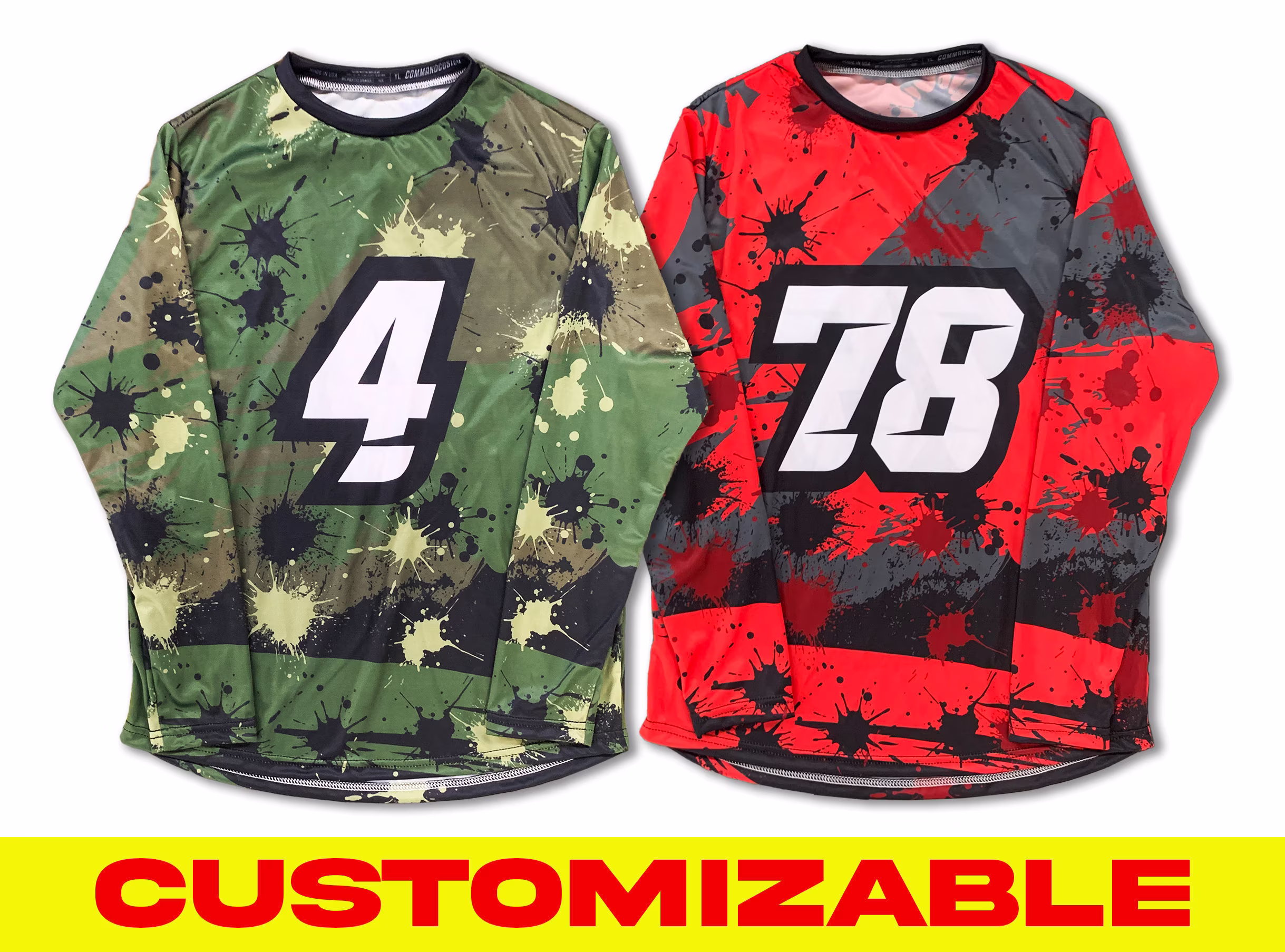 Paintball Jersey, Custom Shirt, Airsoft Camo Shirt