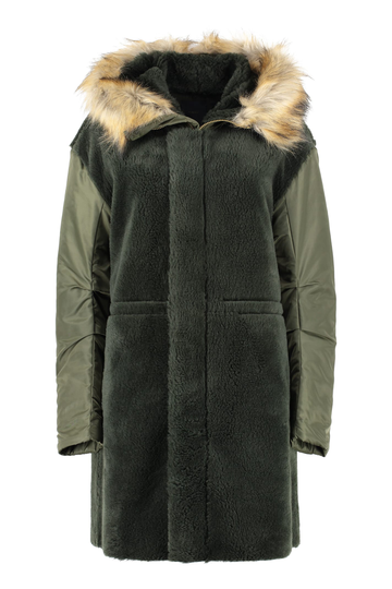 Paquita Hooded Parka Pinko