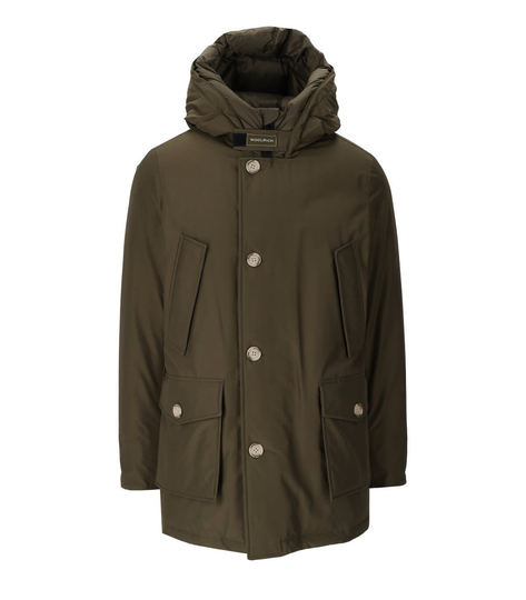 Woolrich Arctic Military Green Parka