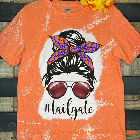 Gator Custom Life T-Shirt | Football Florida Bleached Shirt University Apparel