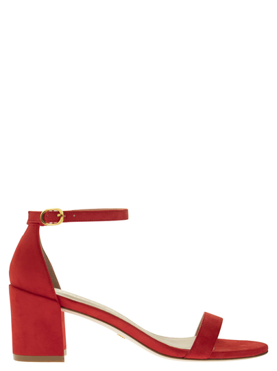Stuart Weitzman Simple - Suede Sandals