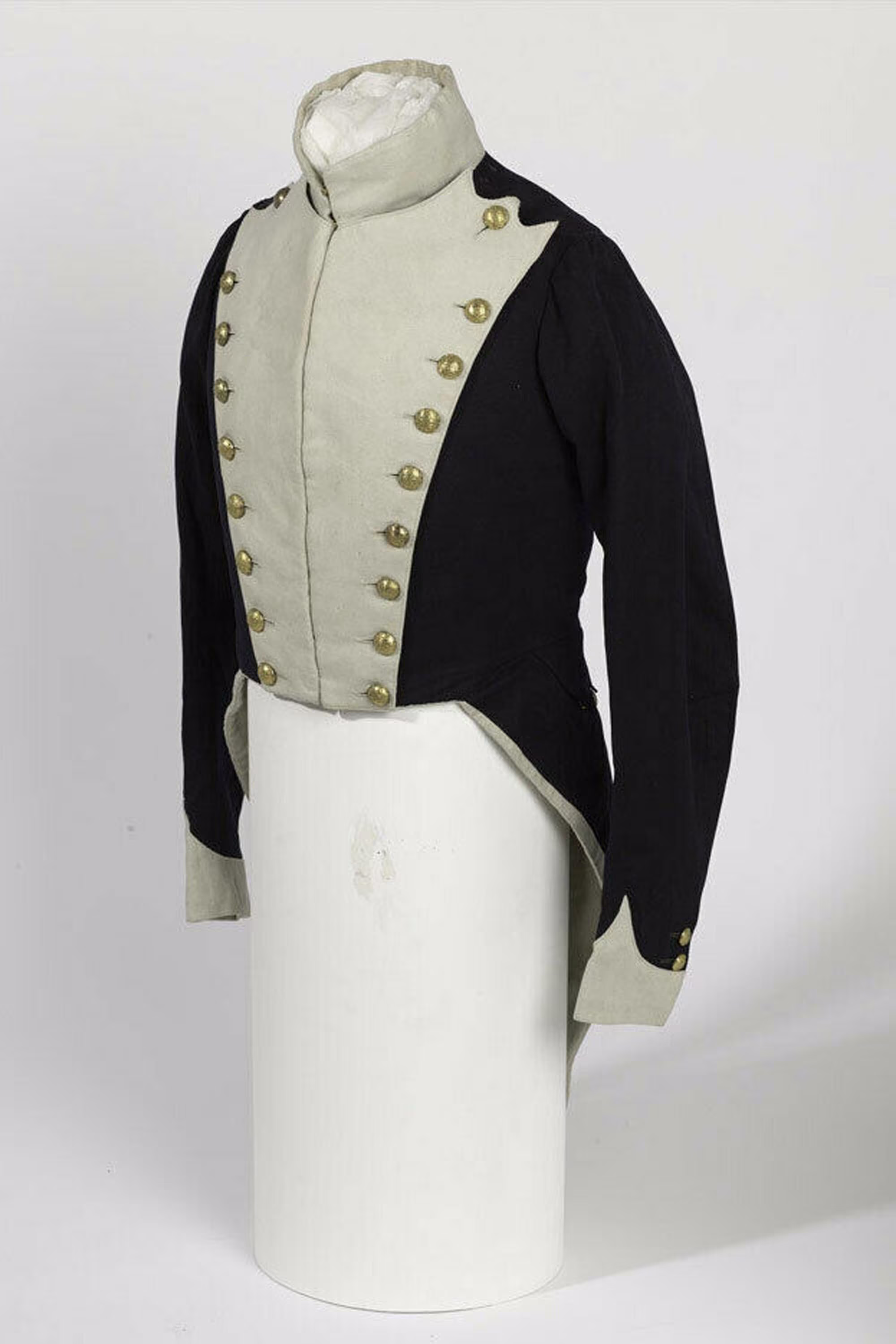 New Officer's Levee Dress Coatee, 22nd Regiment Of | Light Dragoons 1815 Men's Black Wool Tailcoat Facing Worldwide Expedited Shipping