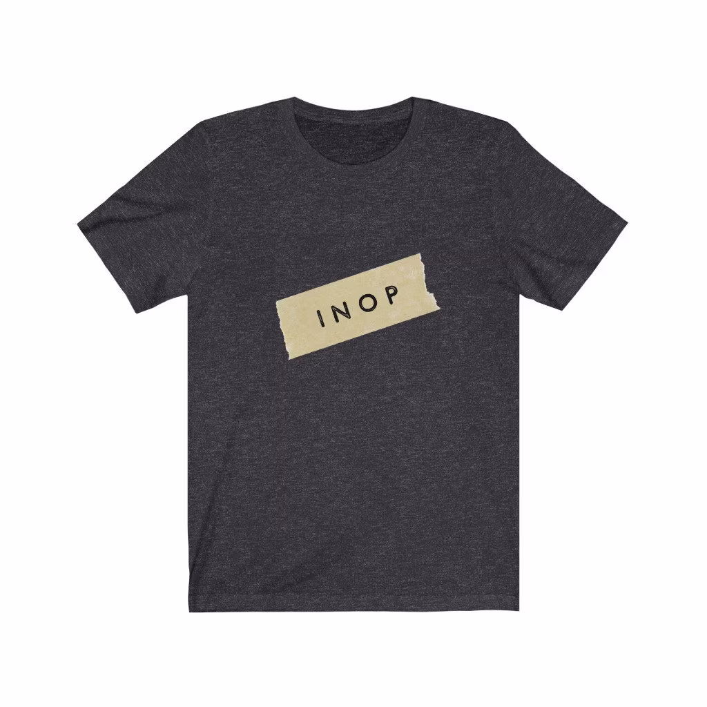 Inop Graphic On Cotton Jersey Short Sleeve Tee Unisex Sizing