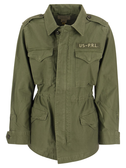Polo Ralph Lauren Military Jacket In Split Twill