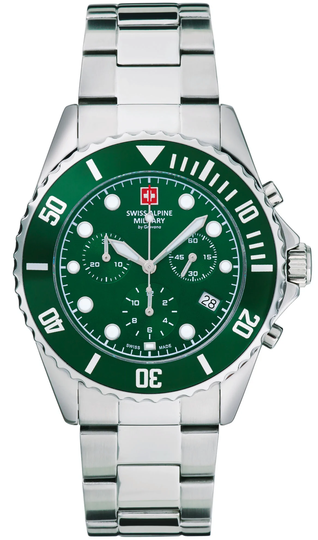 Swiss Alpine Military Watch Master Diver Chrono Chronograph