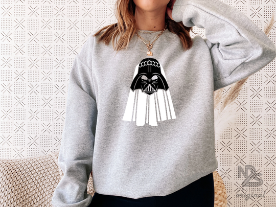 Bachelorette Party Sweatshirts - Darth Bride Maid Boba Bridestrooper Unisex Crew Neck Sweatshirt Star Bridal Shirts, Wedding Wars