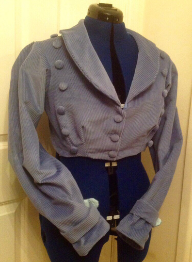 Ladies Regency Style Jane Austen Spencer Jacket. Made To Measure, With Colour Options