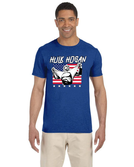 Hulk Hogan Stars & Stripes Unisex Tshirt