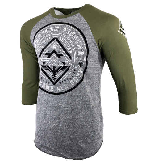 American Fighter Men's T-Shirt L/S Lawndale Raglan Athletic Mma