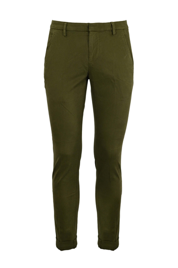 Slim Gaubert Trousers In Warm Hand Stretch Gabardine Dondup