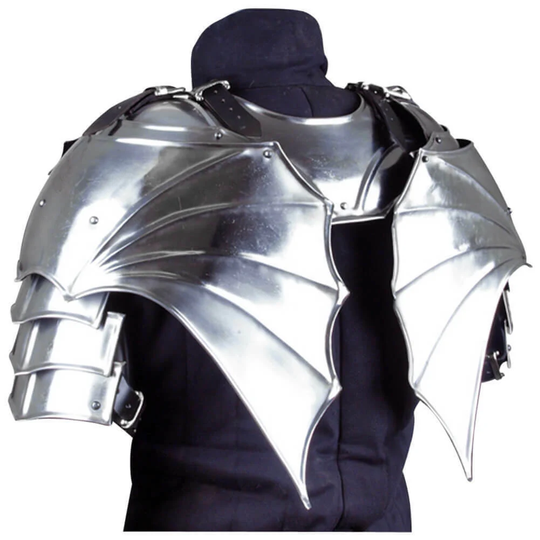 Medieval Steel Larp Warrior Gothic Pair Of Pauldrons Armor Shoulder Ii