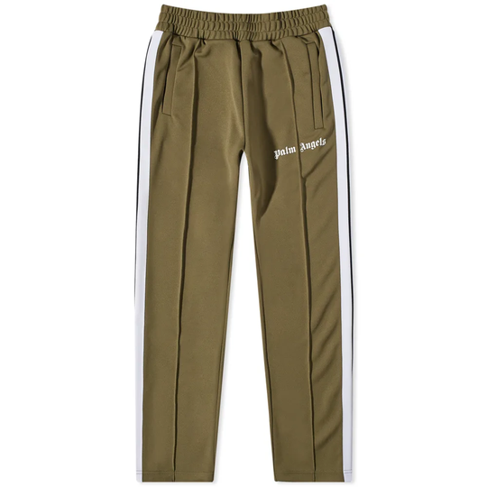 Palm Angels Taped Track Pant Military/White