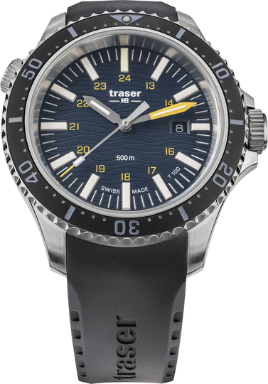 Traser H3 Watch P67 Diver T100 Blue Rubber