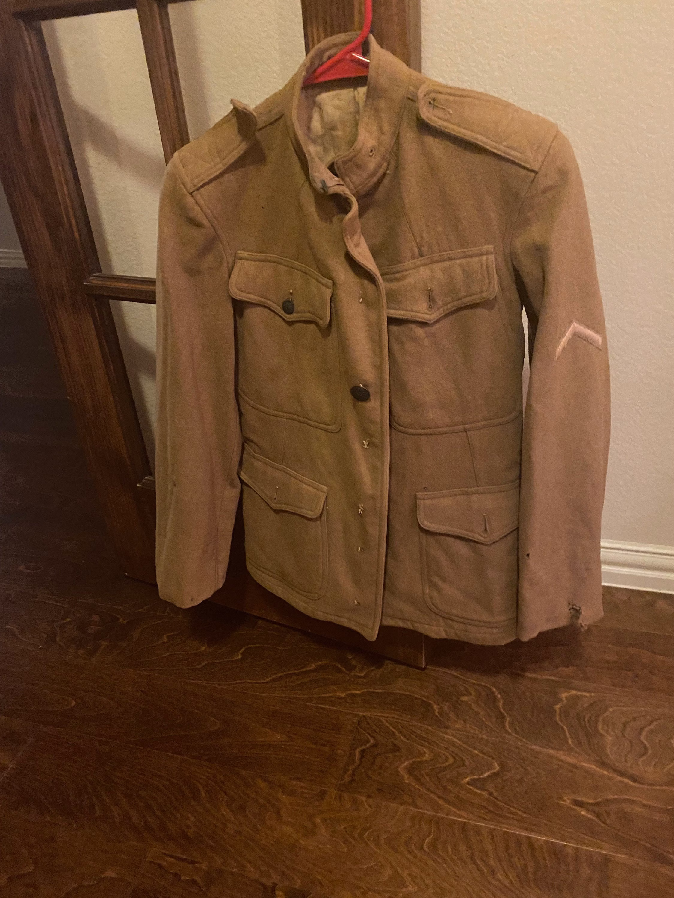 Antique Original 1917 Us Army Doughboy Dough Boy Military Ww Rare Beautiful Condition