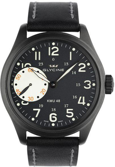 Glycine Watch KMU 48 Limited Big Second 9 Hours Limited Edition