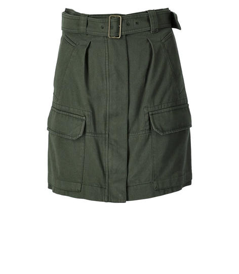 Weekend Max Mara Max Mara Weekend Fiero Military Green Skirt