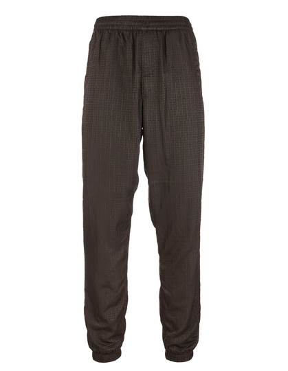 Givenchy Man Military Green Nylon Joggers