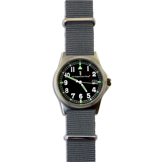G10 Military Watch With Silver Strap