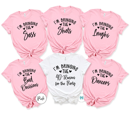 40Th Birthday Shirt, Group Shirts For Women, T-Shirt, 40 Years Old T-Shirt, Gift For Women 1Vbd378