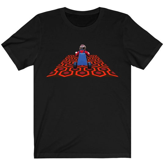 The Shining - Carpet & Danny On Tricycle Unisex T-Shirt