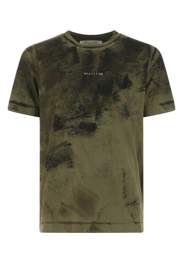 1017 ALYX 9SM Army Green Cotton T-shirt